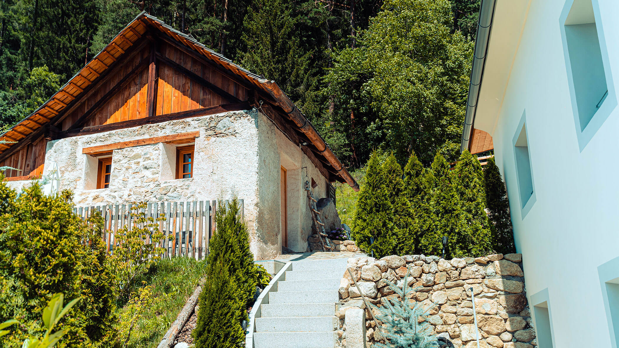 Außenansicht - Apartments & Historic Chalet in St. Sigmund