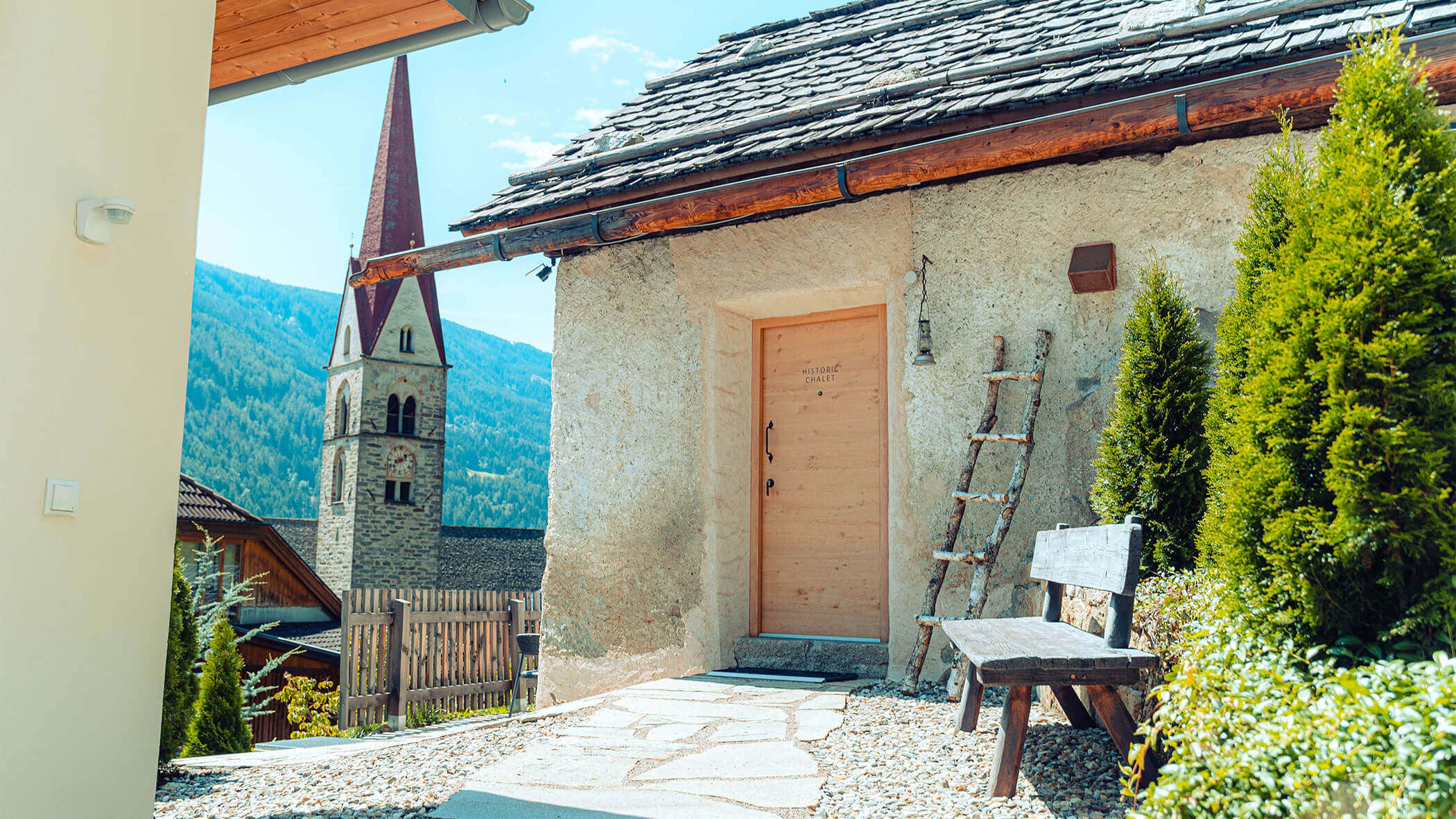 Lieblingsplatz Außenansicht - Apartments & Historic Chalet in St. Sigmund